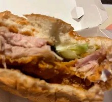 Spicy Chicken Leg Burger