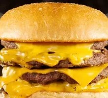 Double Cheese Steak Burger