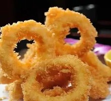 Golden Squid Rings