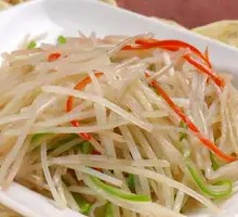 青椒土豆丝盖面