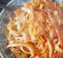 Stir-Fried Knife-Sliced Noodles