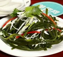 Cold-mixed kelp strands