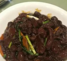Scallion Braised Duck Blood