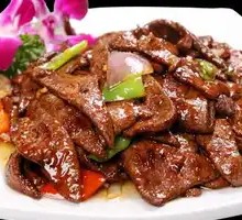 Stir-fried Liver with Garlic Slices