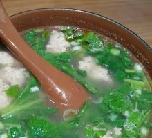 Vegetable Dumpling Soup