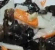 Stir-fried Yam with Wood Ear Mushrooms