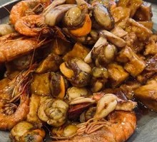 Sauce-Braised Shrimp