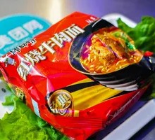 Instant Noodles with Fried Egg