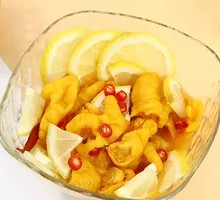 Lemon Boneless Chicken Feet