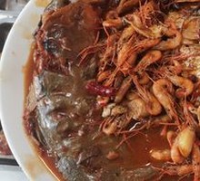Stewed Fish in Large Pot