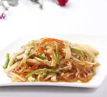 Cabbage Stir-Fried with Glass Noodles