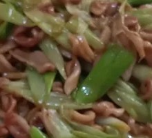 Stir-fried Pig's Stomach