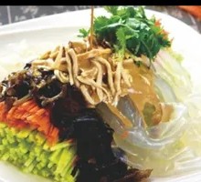 Shredded Chicken Salad Noodles