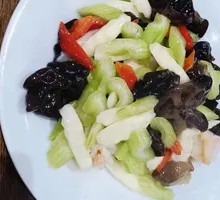 Wood Ear Mushroom Vegetarian Dish
