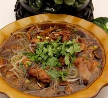 Chicken Stewed with Mushroom Powder