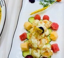 Mustard Shrimp Balls