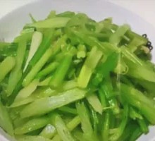 Stir-Fried Celery