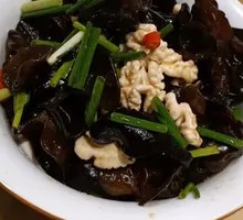 Wood Ear and Almond Salad