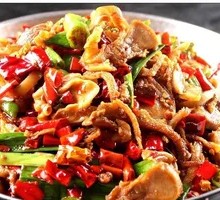 Spicy Pot Lamb Offal Stir-fry
