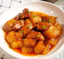 Potato Braised Pork Wraps