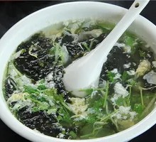 Seaweed and Egg Soup