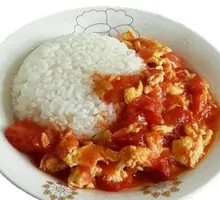 Tomato and Egg Fried Rice