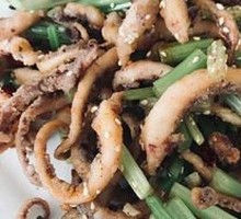 Spicy Squid in Dry Pot