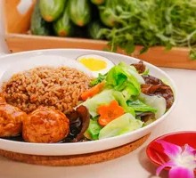 Braised Pork Meatballs with Rice