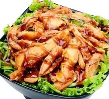 Honey Glazed BBQ Rice Bowl