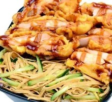 Spicy Crispy Chicken Rice Bowl