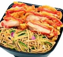 Tomato Crispy Chicken Rice Bowl