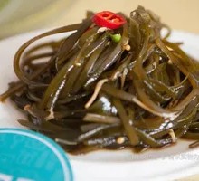 Thin seaweed strips
