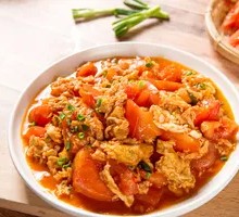 Scrambled Eggs with Tomatoes