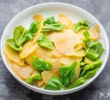 Bell Pepper and Tofu Slices