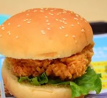 Spicy Chicken Leg Burger