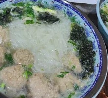 Fish Meatball Noodle Soup