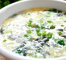 Seaweed and Egg Soup