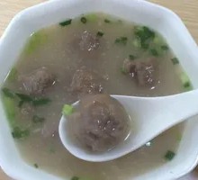Beef Meatball Soup
