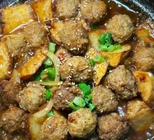 Stone Pot Meatballs