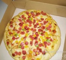 Cured Sausage Pizza with Cheese Crust