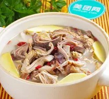 Chicken with Pig's Stomach