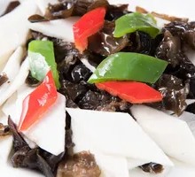 Chinese Yam and Wood Ear Mushroom