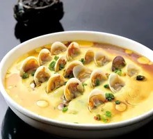 Steamed Egg with Clams
