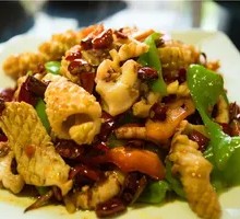 Spicy Squid Tentacles Stir-fry