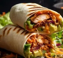 Pineapple Pork Wraps