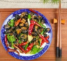 Stir-Fried Snails