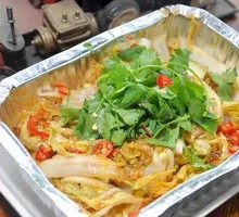 Steamed Baby Bok Choy in Foil