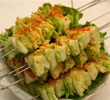 Cabbage Skewers