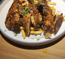 Fried Lamb Ribs