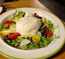 Burrata and Cherry Tomato Salad